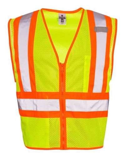 Kishigo 1055-1056 Ultra-Cool? Contrasting Mesh Vest