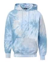 MV Sport 1290 Classic Fleece Tie-Dye Hooded Sweatshirt