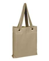 Q-Tees Q1630 Large Grommet Tote