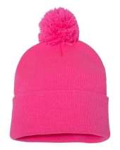 Sportsman SP15 12" Pom-Pom Cuffed Beanie