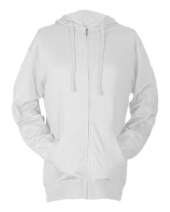 Tultex 260 Beach Full-Zip Hooded Long Sleeve T-Shirt