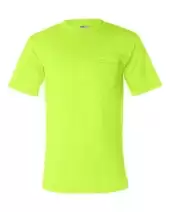 Bayside 1725 Unisex USA-Made 50/50 Pocket T-Shirt