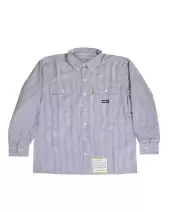 Berne Apparel FRSH21 Men's Flame-Resistant Down Plaid Work Shirt