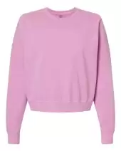 Comfort Colors 1566L Women's Garment-Dyed Mid-Length Crewneck Sweatshirt