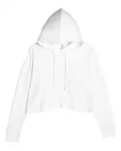 Lane Seven LS12000 Women's Cropped Fleece Hooded Sweatshirt
