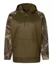 RealTree RT5305 Unisex Realtree® Performance Colorblocked Hooded Sweatshirt
